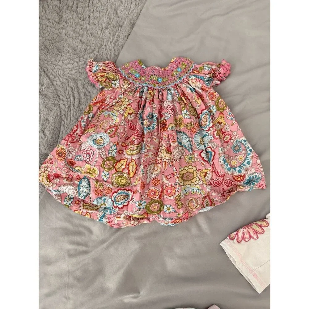 Baby Girl Clothing Lot 3M–6M Smock Candy Carter’s GAP Koala Kids 5 Pc Outfit Set